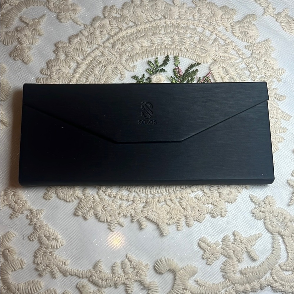 Sojos Black Sunglass Case with Sleek Design & Foldable Envelope Magnetic…